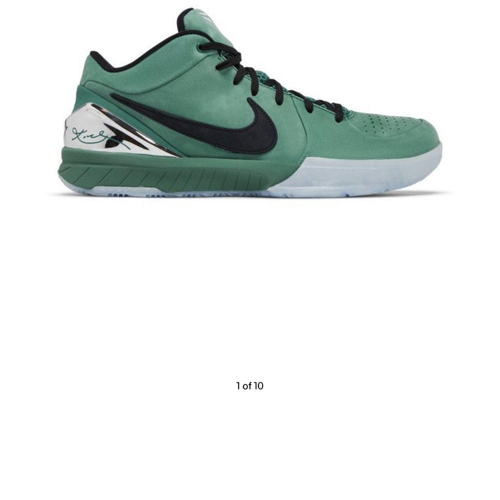Nike Kids Green and Black Sneakers
